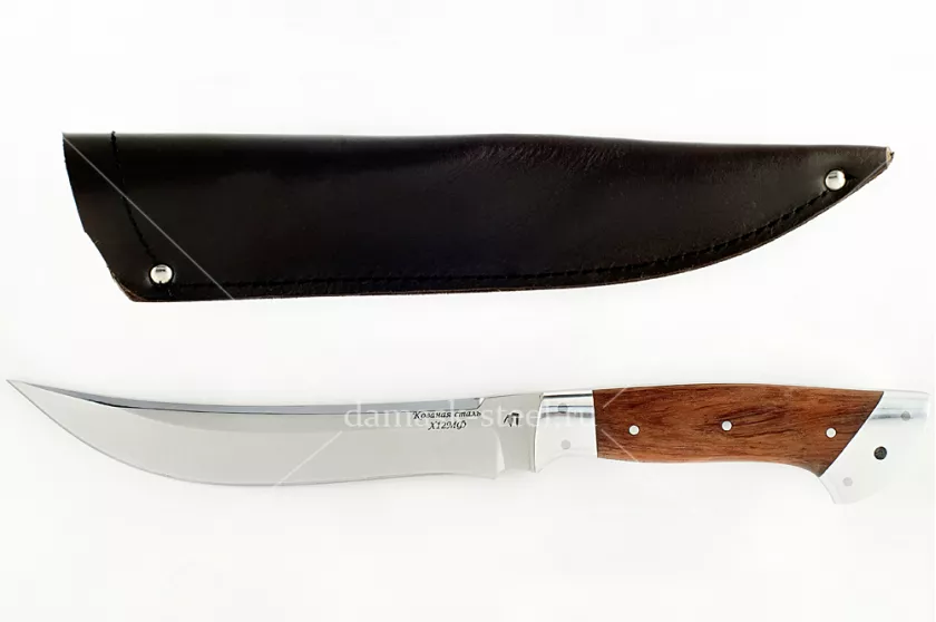 Нож Акула-5 кованая сталь х12мф цельнометаллический